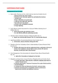 CAPSTONE B STUDY GUIDE