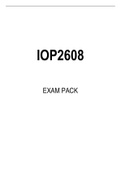 IOP2608 EXAM PACK 2022