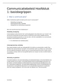 Summary  Communicatiebeleid voor de automotive sector (V5S764)