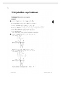 Uitwerkingen hoofdstuk 15 Afgeleiden en primitieven Getal & Ruimte  VWO 6