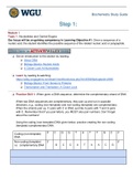 BIOCHEM 361  Biochemistry Study Guide