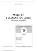 Onderzoek Actief en Betekenisvol leren