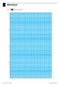 Werkblad logaritmisch papier opgave 50 Hoofdstuk 9 Exponentiële en logaritmische functies Getal & Ruimte Wiskunde B VWO