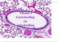 PowerPoint+ aantekeningen thema 2 Gaswisseling en uitscheiding  Biologievoorjou VWO 6