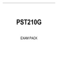 PST210G MCQ EXAM PACK 2022