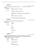 Exam (elaborations) PYS 101 (PYS101) PYS 101 MIDTERM 2.LATEST UPDATE 2022.GRADED A+