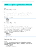 MSN 572 Quiz 7 Questions & Answers