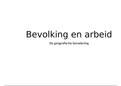 PowerPoint Bevolking, economie en arbeid 