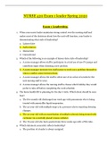  EXAM 1 Leadership (NURSE 420)