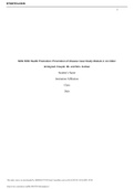 (solved) CASE STUDY: An Older Immigrant Couple: Mr. and Mrs. Arahan / MSN 5550 Health Promotion: Prevention of Disease Case Study Module 2