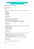 Exam (elaborations) OpenStax Microbiology Test Bank Chapter 10: Bioch (BIOL2117) 