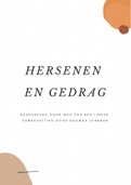 Samenvatting Hersenen & Gedrag