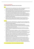 UK Politics 9PL0/01 Essay Plans Edexcel Paper 1 