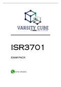 ISR3701 EXAM PACK 2022