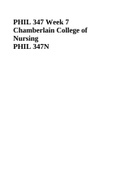 PHIL 347 Week 7 discussion