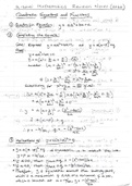 Quadratics functions and transformations