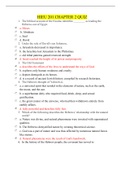 HIEU 201 CHAPTER 2 QUIZ / HIEU201 CHAPTER 2 QUIZ (COMPLETE ANSWERS -100% VERIFIED) LIBERTY UNIVERSITY