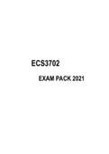 ECS3702 EXAM PACK 2021