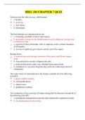 HIEU 201 CHAPTER 7 QUIZ / HIEU201 CHAPTER 7 QUIZ (COMPLETE ANSWERS -100% VERIFIED) LIBERTY UNIVERSITY