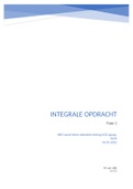 Integrale opdracht fase 1