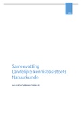 (LKT) Landelijke kennisbasis toets natuurkunde (volledige samenvatting inclusief uitgewerkte formules