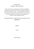 “Cities usually drop out of our analysis because we tend to present globalization, especially of labour, capital, and communication, as neutralizing the importance of place, indeed of rendering it irrelevant. … such dematerialization is mistaken since pla