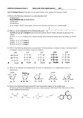 CHEM 120 EXAM 3 KEY 2022 (100% VERIFIED GRADE A+)