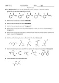 CHEM 120 FINAL EXAM KEY JUNE 2022(45/45 CORRECT) VERIFIED ANSWERS GRADED A+