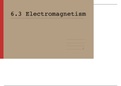 OCR A level Physics A 6.3 Electromagnetism