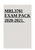 MRL3701 EXAM PACK 2020-2021.