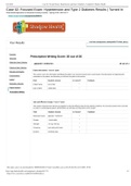 Case 02: Focused Exam: Hypertension and Type 2 Diabetes Results | Turned In