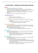 Unit 1 Notes 