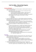 Unit 2 Notes 