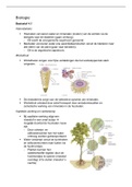 Biologie voor jou samenvatting 5 havo thema 4 basisstof 1 t/m 5