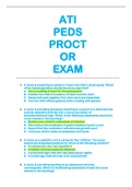 ATI PEDS PROCTOR EXAM