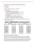 Summary applying communication theory for professional life