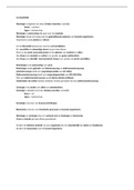 Samenvatting Mondzorgkunde Histologie Syllabus (MZK-HIST) HAN Bachelor 1/ Propedeuse Collegejaar 2021-2022