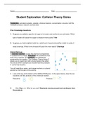 AP PHYSICS Student Exploration: Collision Theory Gizmo