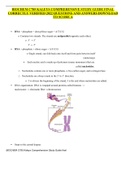 BIOCHEM C785 KALEYS COMPREHENSIVE STUDY GUIDE FINAL CORRECTLY VERIFIED 2022 QUESTIONS AND ANSWERS DOWNLOAD TO SCORE A