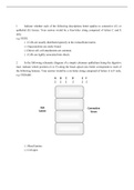 MOLECULAR BIOLOGY OF THE CELL: SIXTH EDITION CHAPTER 19: CELL JUNCTIONS AND THE EXTRACELLULAR MATRIX(MBoC6QuestionBank_Ch19)WITH ANSWERS AT THE LAST PAGE...ALL ARE CORRECT!!!