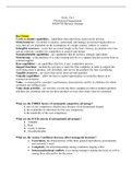 Class notes business policy and strategy (man4720) 