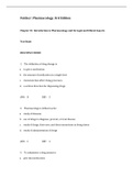 Pharmacology Principles and Applications, Fulcher - Exam Preparation Test Bank (Downloadable Doc)