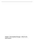 [Test Bank] Management A Practical Introduction 9th Edition by Kinicki, Williams(Chapter 1: The Exceptional Manager – What You Do, How You Do It)