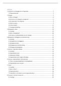 Samenvatting Management en Organisatie - H1 t/m H10: Hoofdstuk 1 & 2