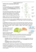 Samenvatting Biologie Soorten en Populaties (H6) en Kenmerken van ecosystemen (H8)