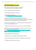 NR 508 Midterm Exam:NR 508 Midterm Exam Advanced pharmacology :NR 508 Week 3 Quiz:NR 508 week 4 Quiz/NR 508 Advanced Pharmacology Week 5 Quiz/ Questions & Answers/ Updated