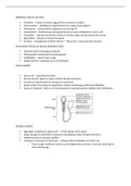 IGCSE Biology Unit 1-5 Full Class Notes