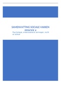 HBO-V jaar 1 - Samenvatting Sociale Vakken Periode 4 (psychologie, onderzoekend vermogen, recht en ethiek)