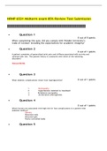 NRNP 6531 Midterm exam 85% Review Test Submission