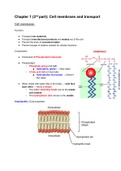 IB Biology - Unit 1: Cell Biology part 1 (straight 7)